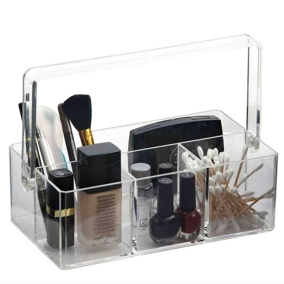 Urban Living Acrylic Multi-Purpose Organizer w/Handle - Picture 1 of 10